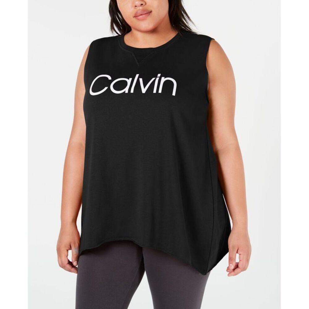 Calvin Klein Performance Plus Size Sleeveless T-Shirt